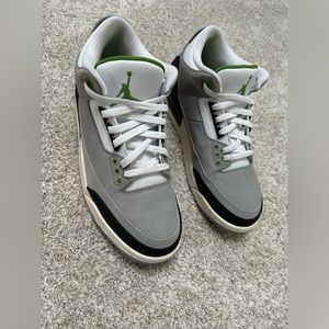 Jordan Retro 3 Chlorophyll sz 11
